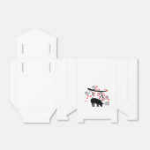 2019 Chinees Nieuwjaar Varken en Boom Bedankdoosjes (Uitgevouwen)