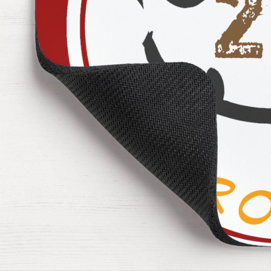 2019 Chinese Year of The Pig Mousepad Muismat (Hoek)