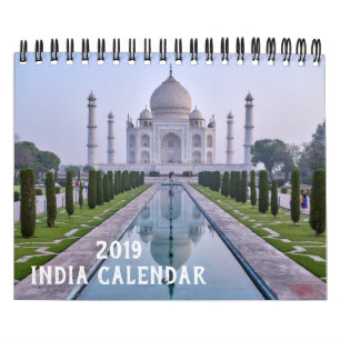 2019 Colors and Architecture of India Calendar Kalender