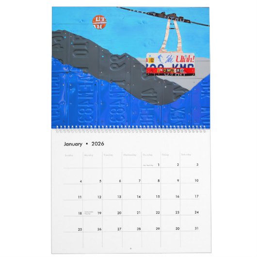 2019 Design Turnpike License Borden Agenda Kalender (Jan 2026)