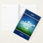 2019 En zo begint het avontuur gepersonaliseerde n Planner (Display)