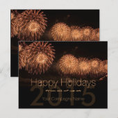 2019 Feestdagen  Corporate briefkaart (Voorkant / Achterkant)