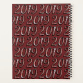 2019 Funny Bricks Numbers Real Estate Planner (Achterkant)