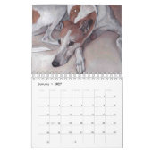 2019 Greyhound Art Calendar van Charlotte Yealey Kalender (Jan 2027)