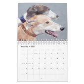 2019 Greyhound Art Calendar van Charlotte Yealey Kalender (Feb 2027)