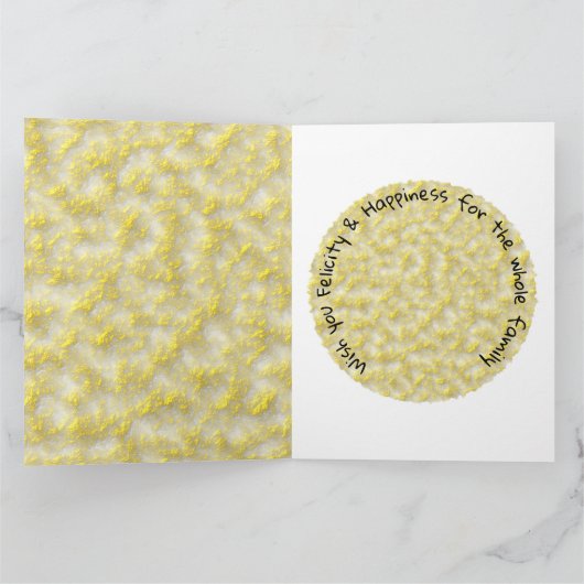 2019 Grote Groet van de Verjaardag van de Kaart (Binnen)