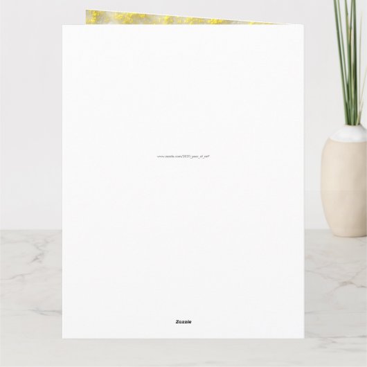 2019 Grote Groet van de Verjaardag van de Kaart (Achterkant)