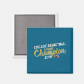 2019 H2h College Fantasy Basketball League Kamp Magneet (Voorkant / Achterkant)