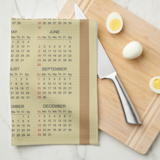 2019 Heilig hart van Jezus en Mary Agenda Theedoek (Quarter Fold)