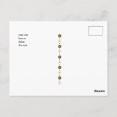 2019 Het Jaar van de Boer in Kanji Briefkaart (Achterkant)