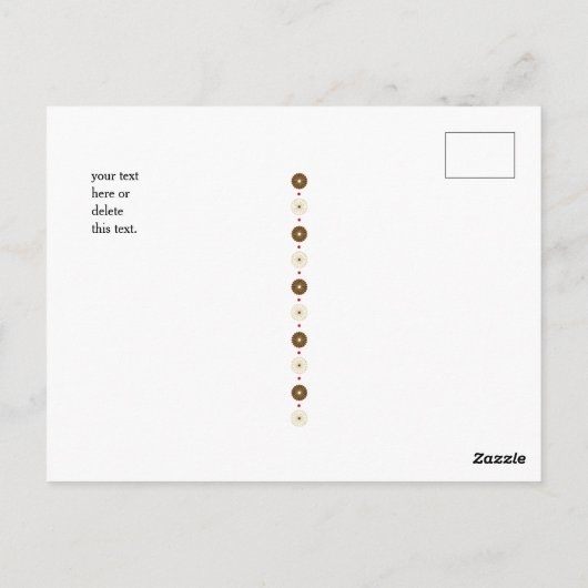 2019 Het Jaar van de Boer in Kanji Briefkaart (Achterkant)