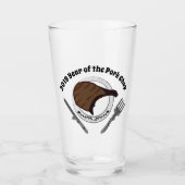 2019 Jaar van de varkensstapel Glas (Voorkant)
