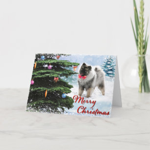 2019 Keeshond Collectors Christmas Card Kaart