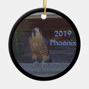 2019 keramisch sieraad Phoenix Ornament