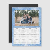2019 Kerst Foto Magnetische Kalender Kaart (Voorkant / Achterkant)