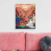 2019 Kinderboekenweek poster canvas (Insitu (Woonkamer))
