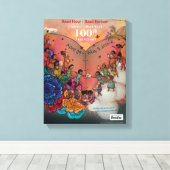 2019 Kinderboekenweek poster canvas (Insitu (Houten vloer))
