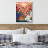 2019 Kinderboekenweek poster canvas Afdruk (Insitu (Slaapkamer))