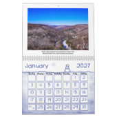2019 Kyle's Hikes Medium Calendar Kalender (Jan 2027)
