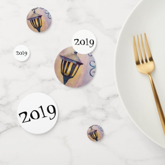 2019 Licht de nacht Confetti (Groep)