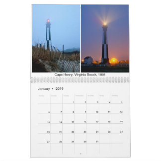 2019 Lighthouse Calendar Kalender