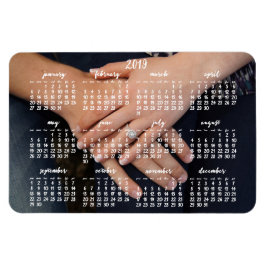 2019 Magnetische Kalender Foto Magneet 4x6