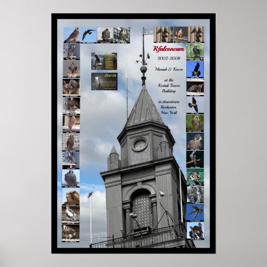 2019 Mariah en Kaver 13x19 Poster in Kodak Tower (Voorkant)