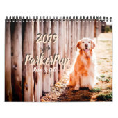 2019 met ParkerPup, Reser & Gill Kalender (Hoes)