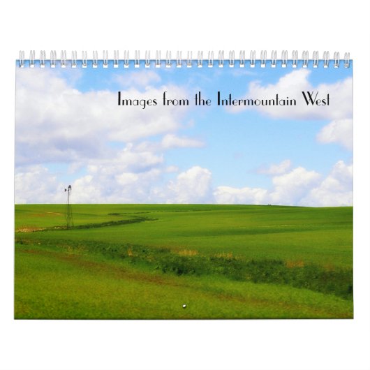 2019 Mooie afbeeldingen van het Westen van de Inte Kalender (Hoes)