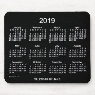 2019 Neon White Agenda van Janz Muismat