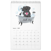 2019 Newfoundland Dog Calendar Kalender (Mar 2027)