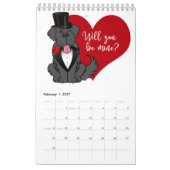 2019 Newfoundland Dog Calendar Kalender (Feb 2027)