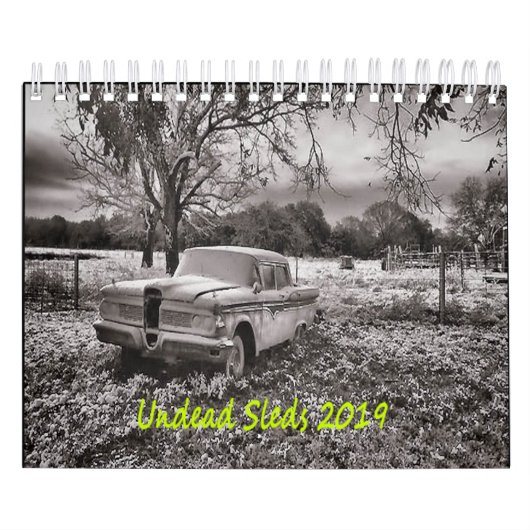 2019 Niet-dode slaapstand kalender (Hoes)