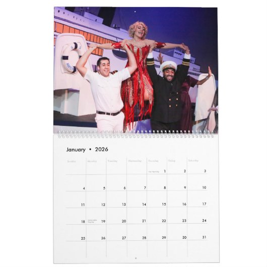 2019 nieuwe lijntheaterkalender kalender (Jan 2026)