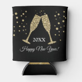 2019 Oudejaarsavond Feest Faux Gold Foil Blikjeskoeler (Voorkant)