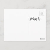 2019 Oudejaarsavond Party Gold Disco Ball Briefkaart (Achterkant)