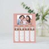 2019 Persoonlijke fotokalenders Briefkaart (Staand voorkant)
