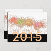 2019 prettige feestdagen Aangepast zakelijk Briefk Briefkaart (Voorkant / Achterkant)