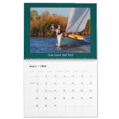 2019 Sail Boat Photo Calendar - Goat Island Skiffs Kalender (Mar 2026)