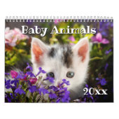 2019 Schattige baby-dieren Kalender (Hoes)