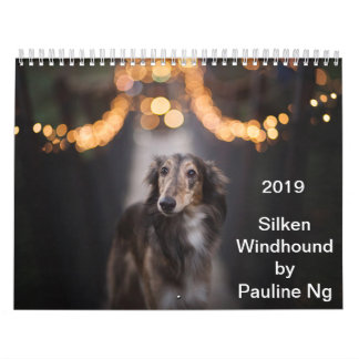 2019 Silken Windhound van Pauline Ng Kalender