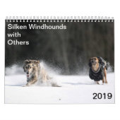 2019 Silken Windhounds met anderen 2 Kalender (Hoes)