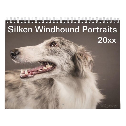 2019 Silken Windhounds Portretten Kalender (Hoes)