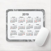 2019 Silver Holiday Agenda van de Janz-Muismat Muismat (Met muis)