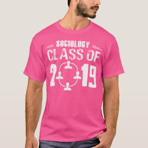 2019 Sociologie Afstuderen Hoofdvak Sociologie T-shirt