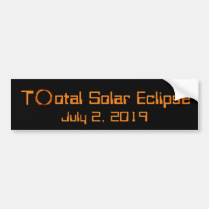 2019 Totaal zonnepanelen Bumpersticker