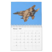 2019 US Aggressor and Advocate Vliegtuig Calendar Kalender (Feb 2027)