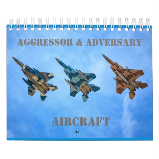 2019 US Aggressor and Advocate Vliegtuig Calendar Kalender (Hoes)