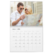 2019 Uw eigen fotokalender | Blauw Lijst Kalender (Mar 2026)