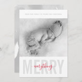 2019 VAKANTIE FOTO minimalist vrolijk alles Aankondiging (Voorkant / Achterkant)